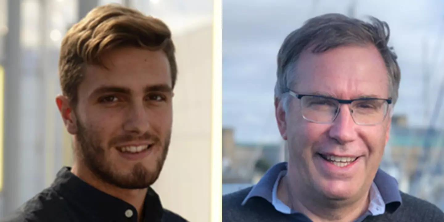 Basile Rochut et Christian Dumard (projet Marine Weather Intelligence)