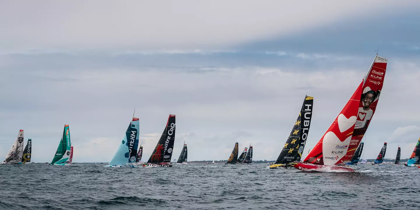 Départ du Défi Azimut - Lorient Agglomération 2023