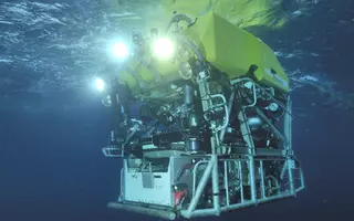 Victor 6000 vue sous-marine