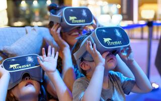 enfants avec casques VR