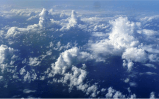 Les cumulus d’alizés, petits nuages de basse altitude, p eu couvrants, forment la « majorité silencieuse » des nuages surplombant l’océan tropical