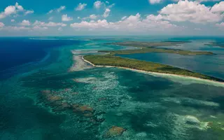 Calabash Caye, atoll de Turneffe au Belize