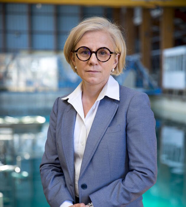 Valérie Mazauric, directrice du centre Ifremer Bretagne. Centre Ifremer de Brest, 2022.