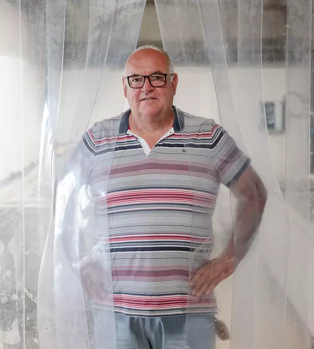 Philippe Thimotée, professeur au "Lycée de la mer" de Sète. 2022.