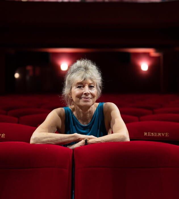 Véra Frossard, Directrice du Festival Lumexplore. La Ciotat, Provence, 2022.